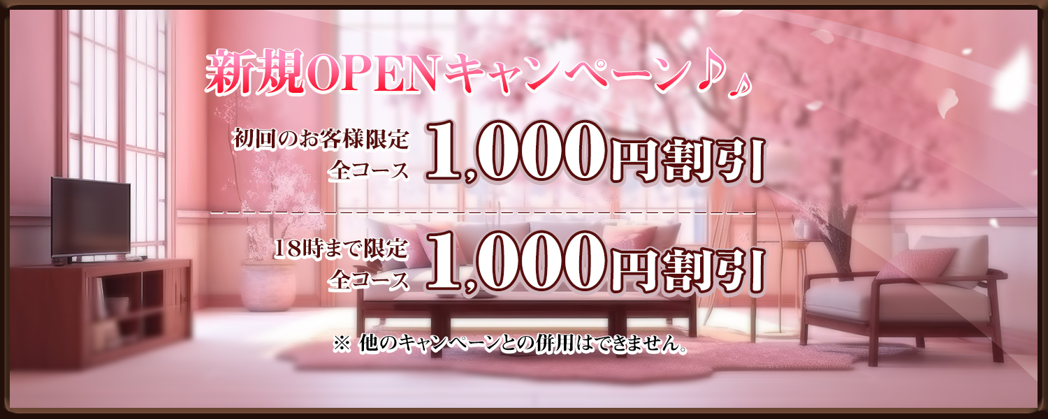 メンズエステ『いちご』のシステム表